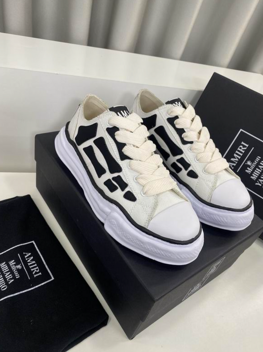 MMY x AMIRIS BONE SNEAKERS