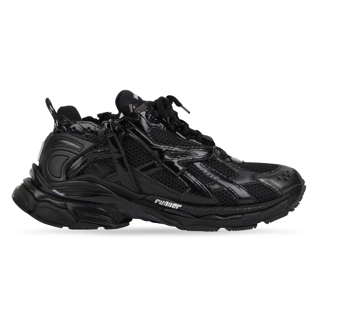 BLACK MESH RUNNERS