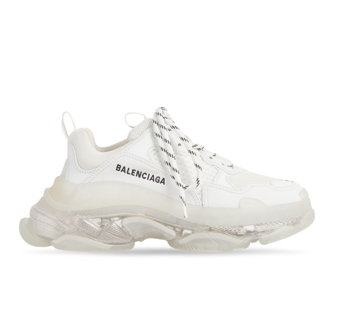 WHITE TRIPLE S